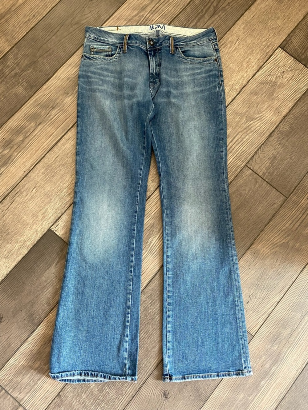 NWOT Mavi Mindi Women’s Blue Bootcut Jeans - Picture 2 of 4